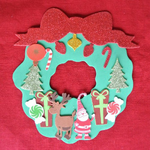 Christmas Wreath Craft Cheap Christmas Crafts For Kids