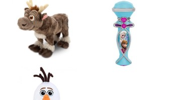 Disneys Frozen Toys For 1 Year Olds: With Christmas around the bend, check out these Disney's FROZEN Toys For 1 Year Olds. Not only did we find some fun and unique gifts great for the younger crowd, we know you'll love them too!