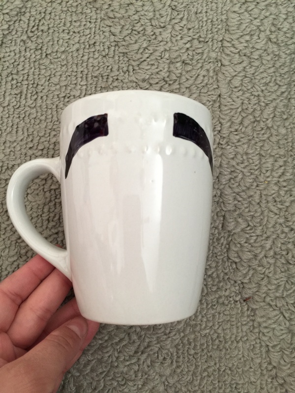 Olaf Mug Disney Frozen Craft eyebrows