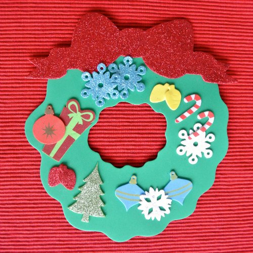 Christmas Wreath Craft for Kids