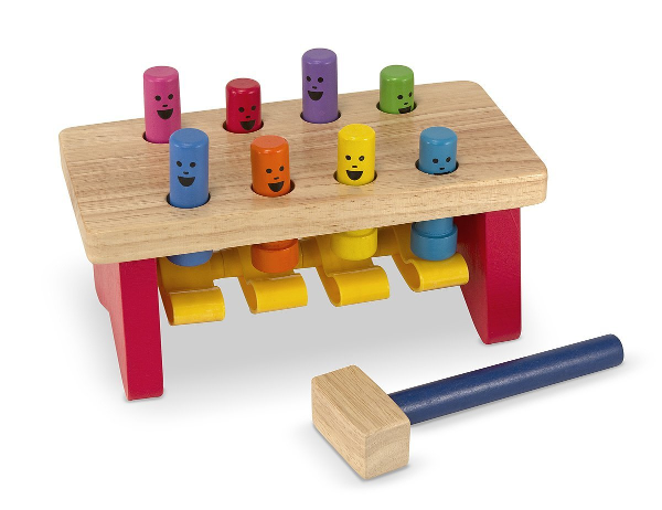 Melissa And Doug Pounding Bench toys for 1 year old
