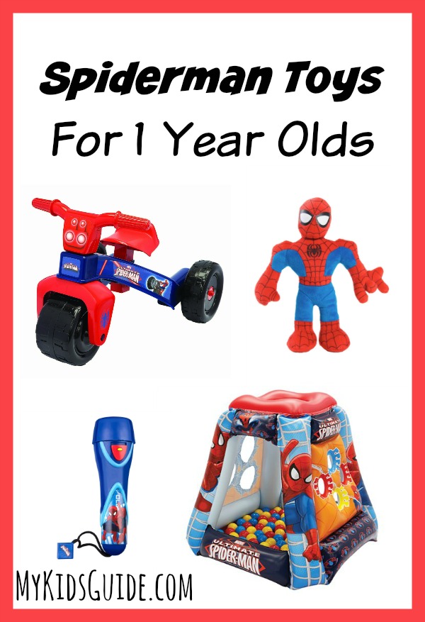 Looking for the cutest Spiderman toys for 1 year old toddlers that can grow with your baby? We LOVE these great picks!