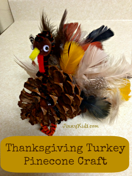 Pinecone Thanksgiving Crafts For Kids