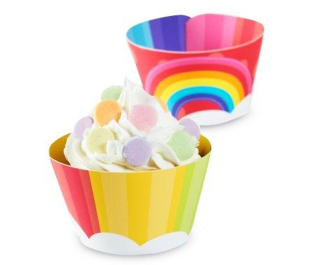 Rainbow Cupcake Holder Rainbow Party Supplies