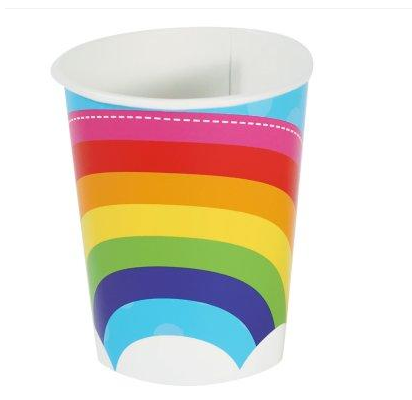 Rainbow Cups Rainbow Party Supplies