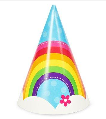 Rainbow Hats Rainbow Party Supplies