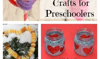 Looking for a few fun Valentine's Day crafts for preschoolers to make with your little ones? Check out ten of our favorites from amazing bloggers!