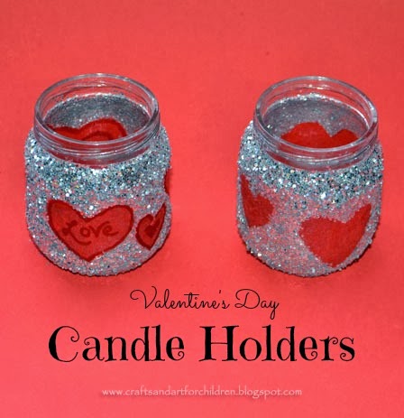 DIY-Valentine-s-DayTreat-Jar-or-Candle-Holder Valentine's Day crafts for preschoolers