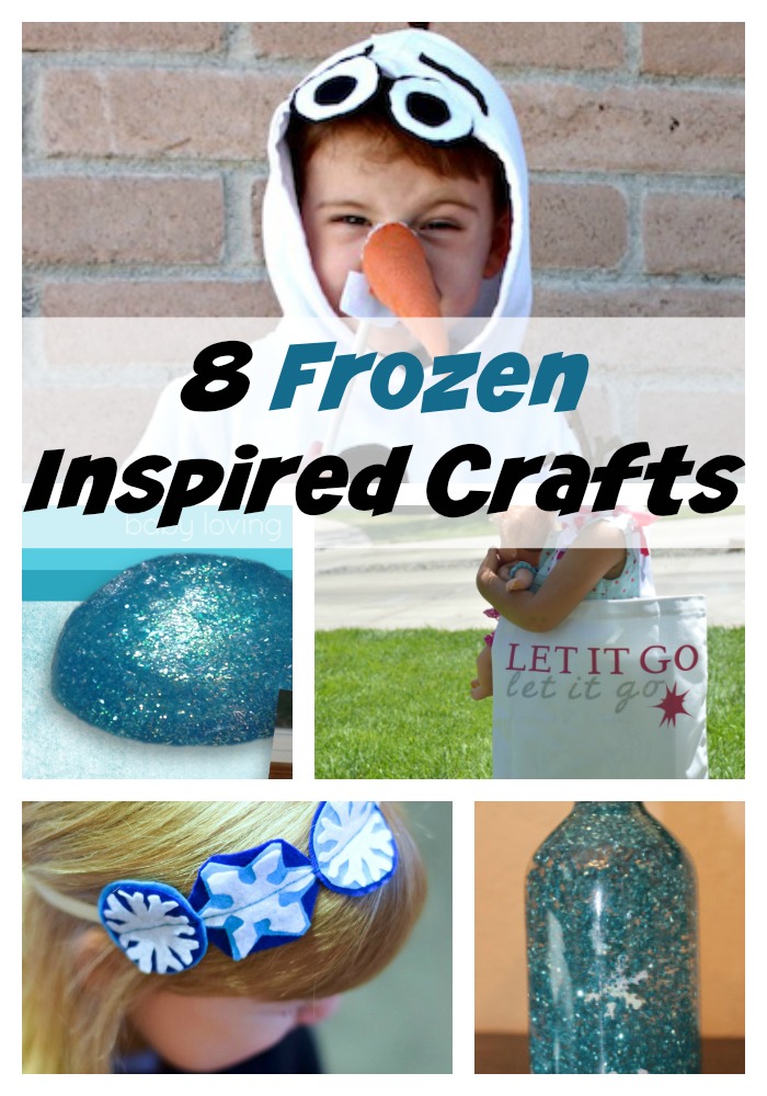 Looking for some inspiration straight out of Arrendelle? Check out these eight fabulous Frozen crafts for kids, all inspired by the hit Disney movie! Grab your kids and create some movie magic!