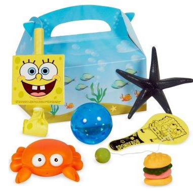 Spongebob Squarepants Party Favor Kit