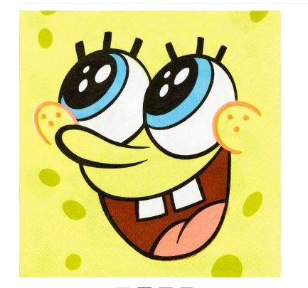 Spongebob Squarpants Napkins