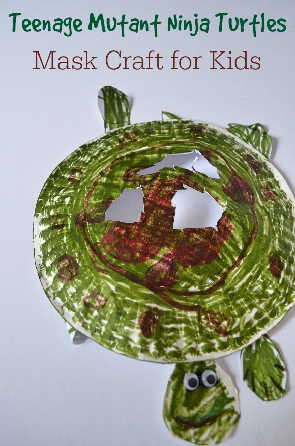 Turtle Mask: Teenage Mutant Ninja Turtle Crafts 