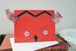 Valentine's Day Crafts for Toddlers Handmade Card