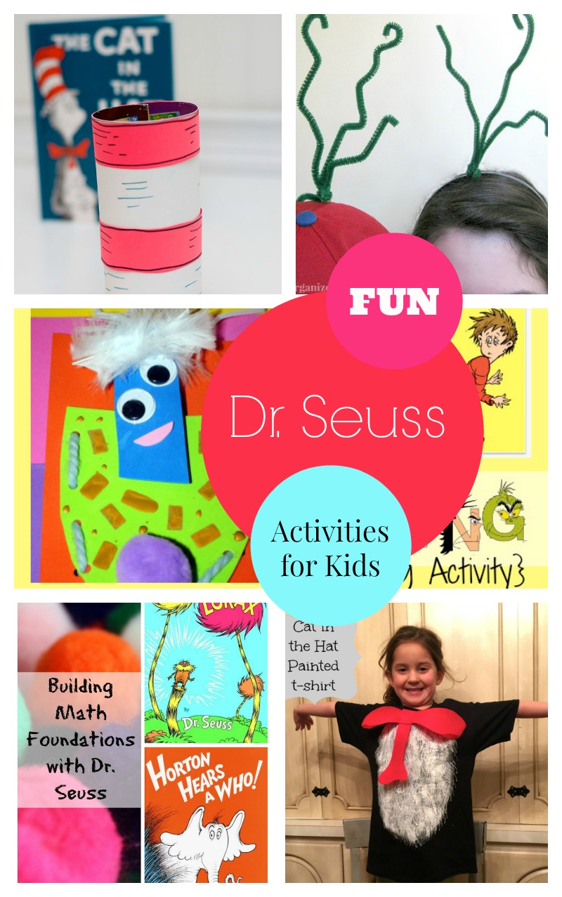 Looking for fun Dr Seuss activities for kids to celebrate the birthday of the whimsical author? Check out our favorites that will have them giggling!