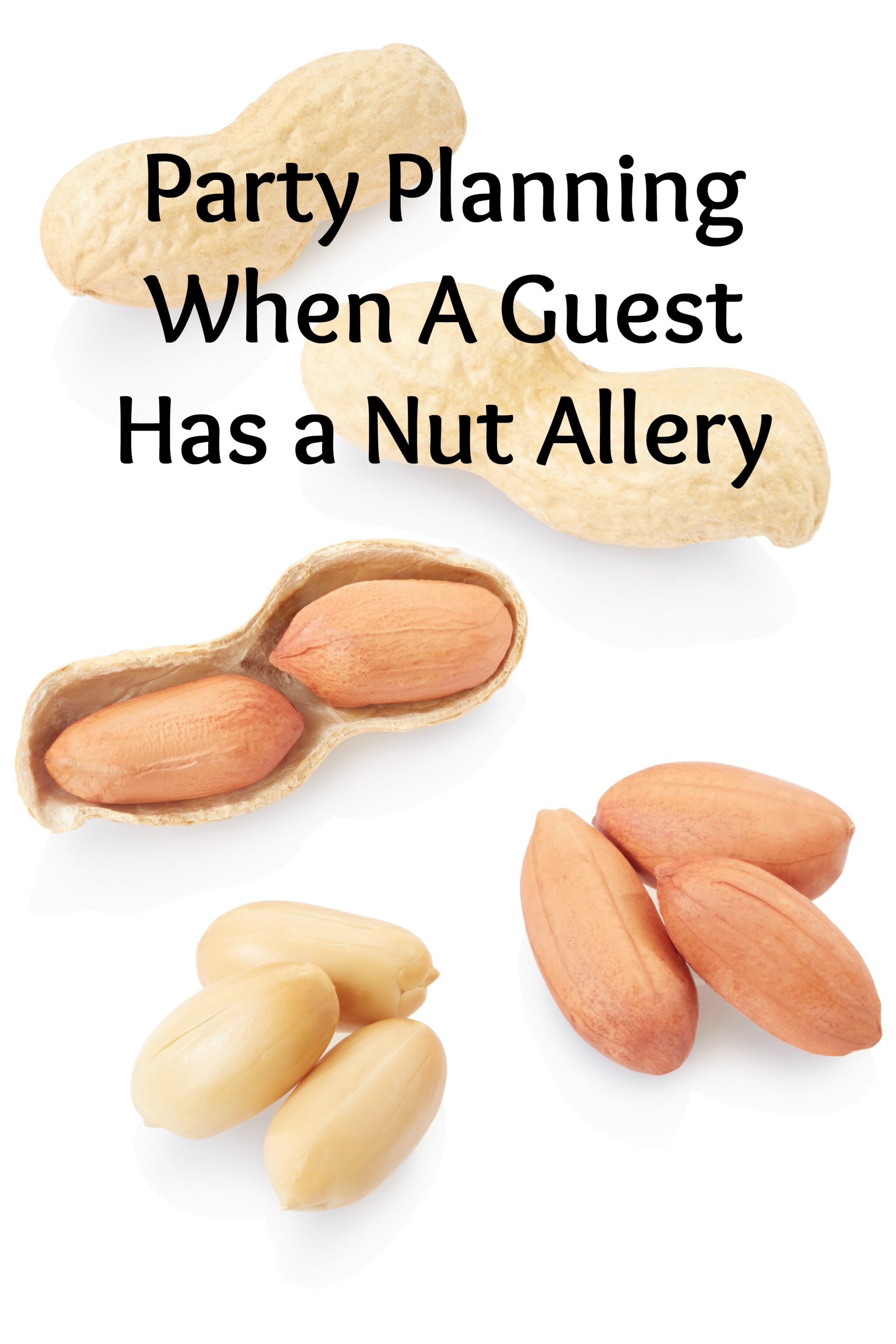 Don't let a nut allergy in one of your guests throw a snag in your party planning. Check out our tips to make sure ALL your guests have a fun yet safe time!