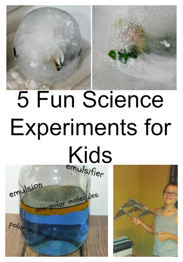 Science is  everywhere,  you just have to use a little imagination to turn it into teaching experiences or fun science experiments for kids, like these!.