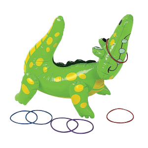 Alligator Ring Toss Indoor Party Toys For 5 Year Olds