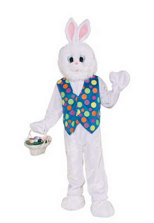 Blue Vest Bunny Great Easter Bunny Costumes