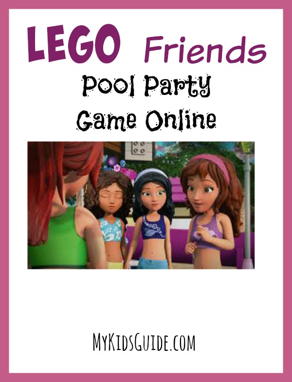 If your kids love LEGO Friends games, introduce them to the LEGO Friends Pool Party game online. It's a safe and fun way for them to explore the characters.