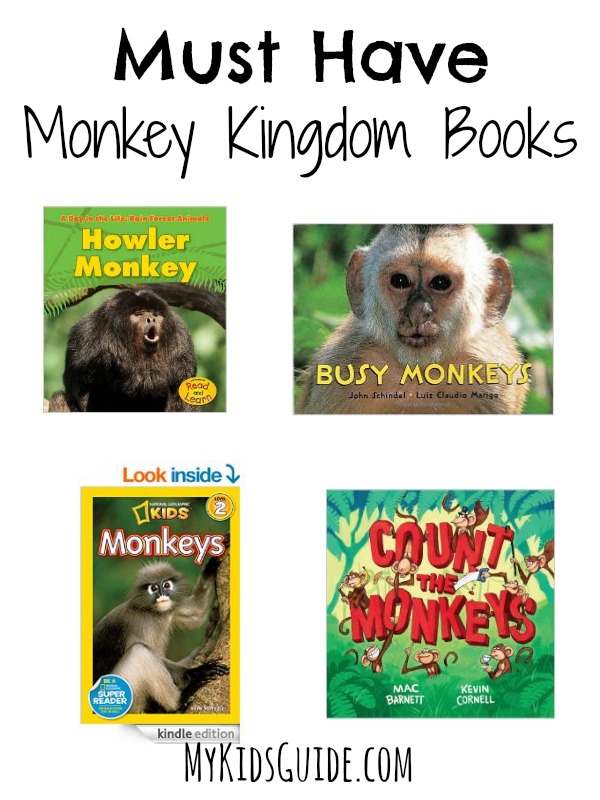 Looking for Monkey Kingdom books for your little monkey fan? While you might not find movie-based books, we have plenty of other suggestions they'll love!