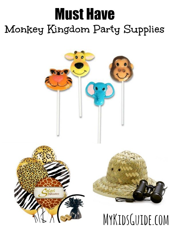 Must Have Monkey Kingdom Party Supplies