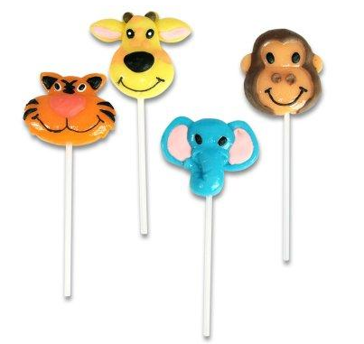 Safari Animal Lolipops Monkey Kingdom Party Supplies