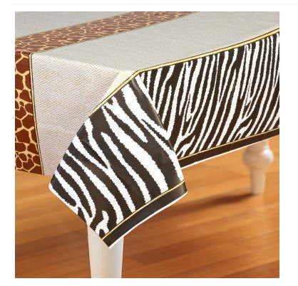 Safari Tablecloth Monkey Kingdom Party Supplies