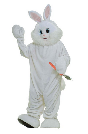 White Great Easter Bunny Costumes