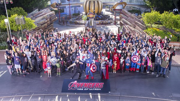 Check out the super cool Avengers Age of Ultron fan event at Disneyland and start getting excited about the release of the new Marvel Avengers movie!