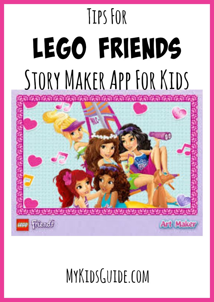 lego friends art maker game to play