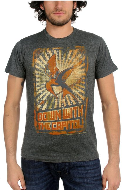 Down With The Captial Hunger Games T-Shirts