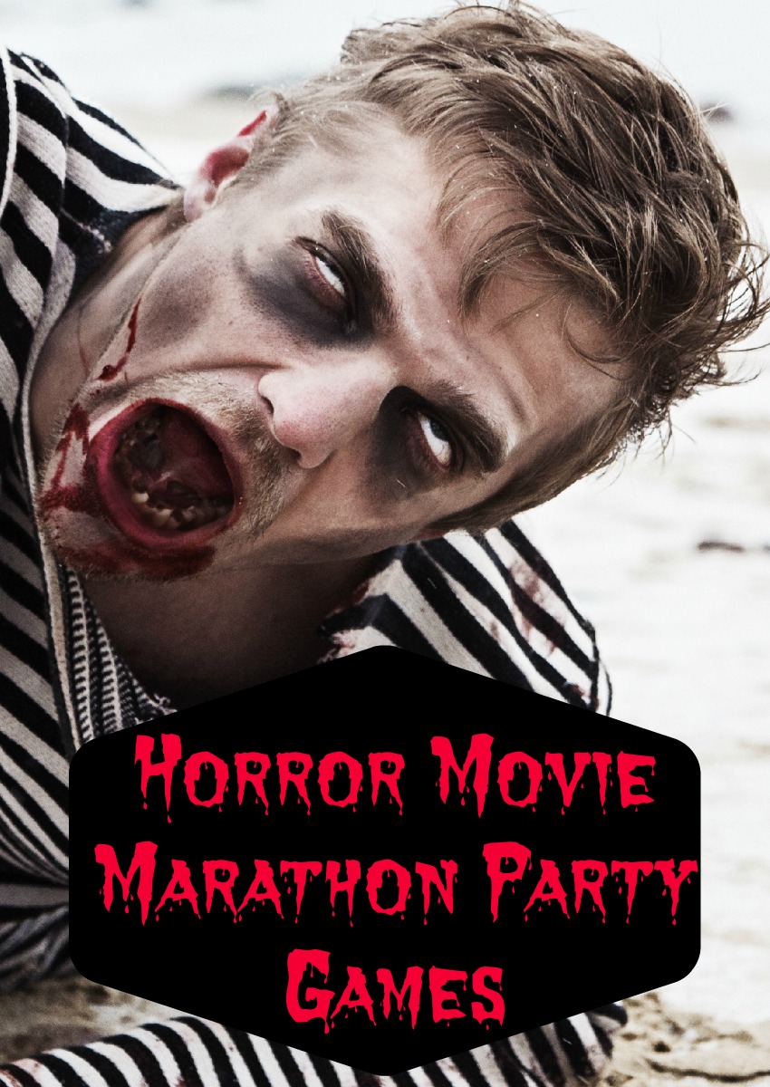 Scare yourself silly with these fun horror movie marathon party games for teens! Perfect activities to get moving in between your favorite creepy flicks!