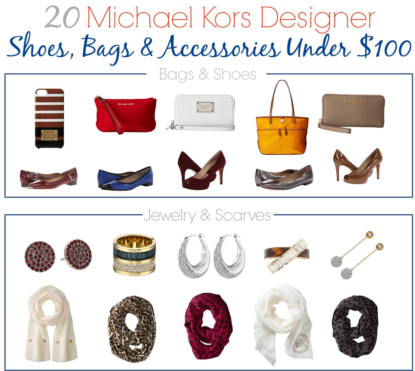 Looking for fabulous teen fashion accessories that don't cost a fortune? These Michael Kors Designer accessories are all under $100, but make a huge impact.