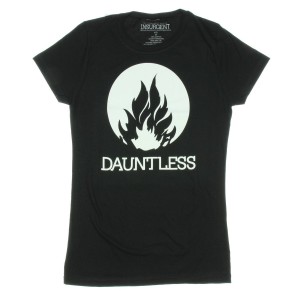 Dauntless Logo TShirt Divergent Themed T-Shirts Teen Summer Fashions