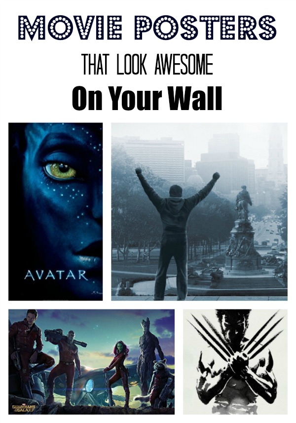 Movie posters are a great way to change the look of your room without committing to a full makeover. Check out a few of our favorites that look amazing!