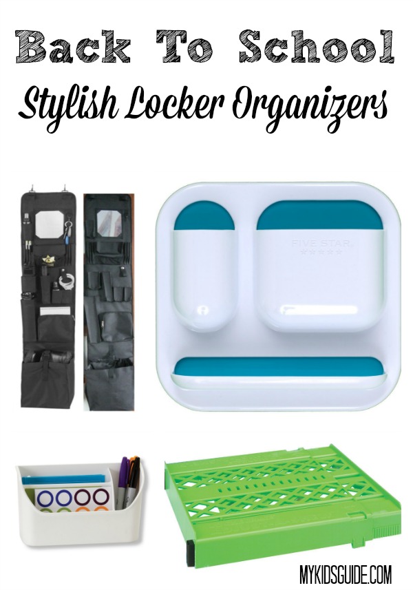 Don't let a messy locker ruin your day! Keep all your important school supplies together neatly with these stylish back to school locker organizers!