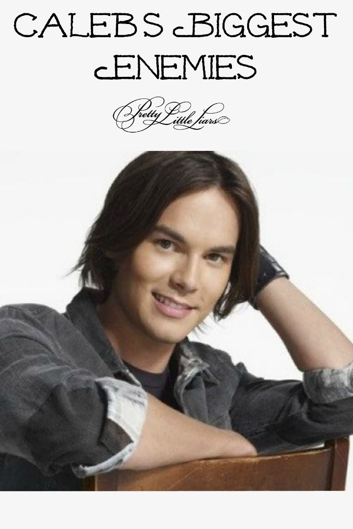 Caleb is the ultimate bad boy turned good on Pretty Little Liars, but he's made a few enemies along the way! Check out his biggest ones to date!