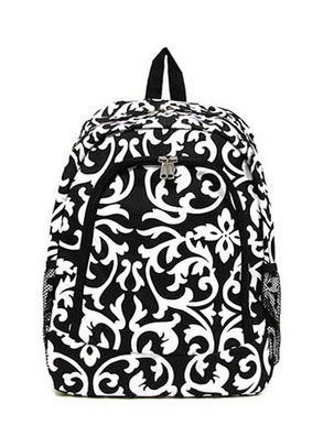 Damask Back To School Backpacks For Teens