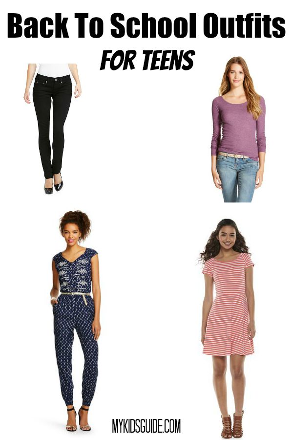 Get ready for your first day back to the books with these fabulous back to school outfits for teens! They're all super comfy AND incredibly stylish!