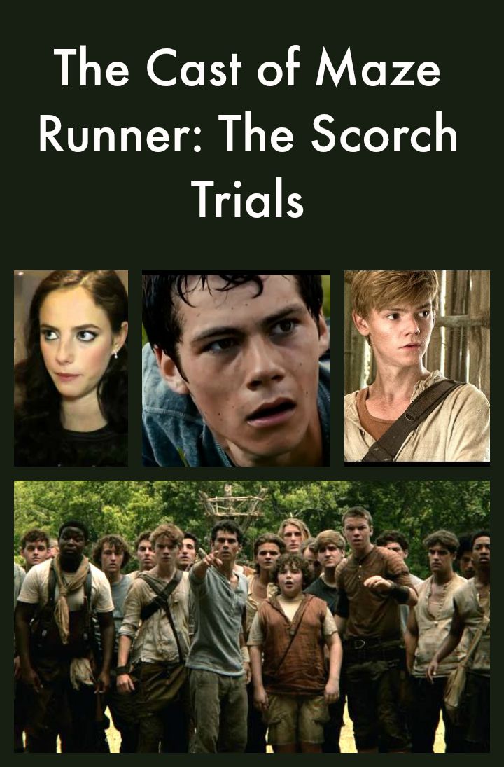 Learn more about the talented cast behind Maze Runner: The Scorch Trials, including the newcomers as well as our favorite Gladers from the first movie.