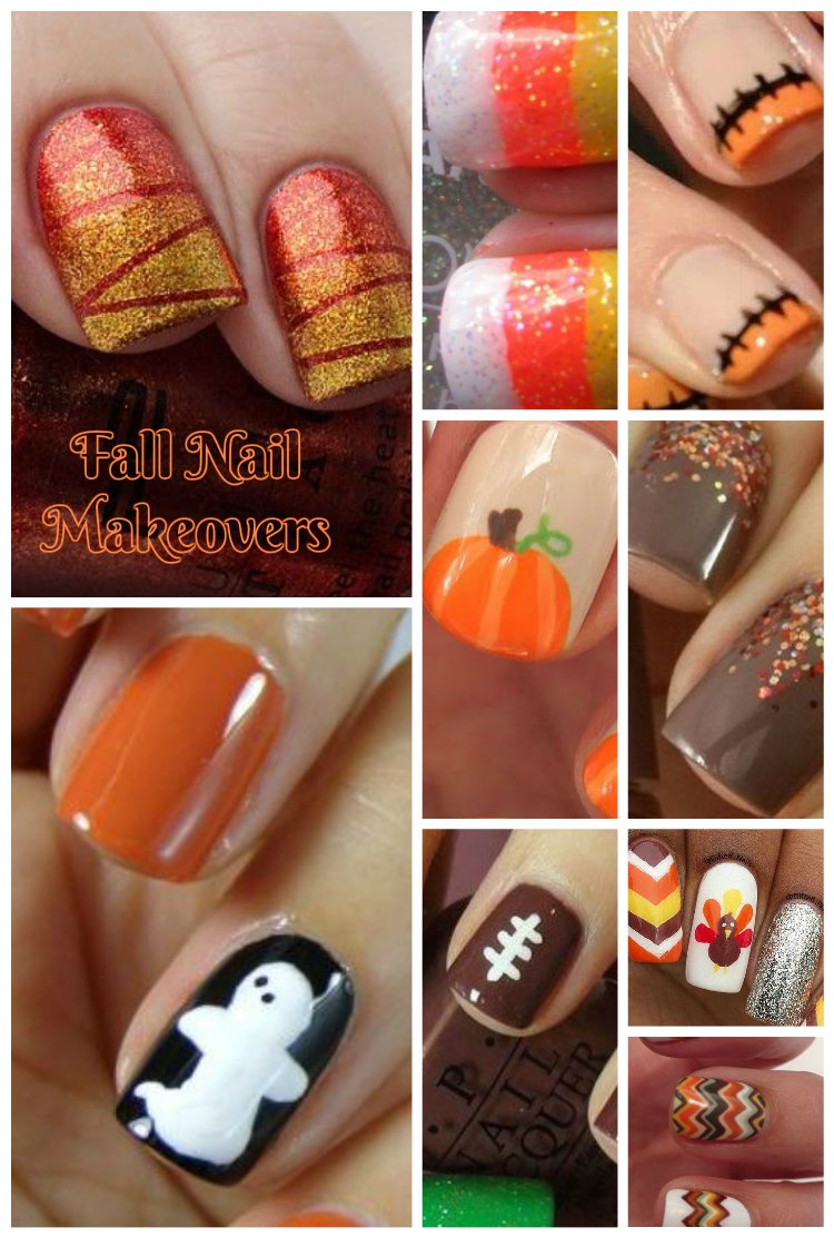Fall madly in love (pun totally intended!) with these spectacular fall nail makeover ideas for teens! Perfect for Halloween, Thanksgiving and just because!