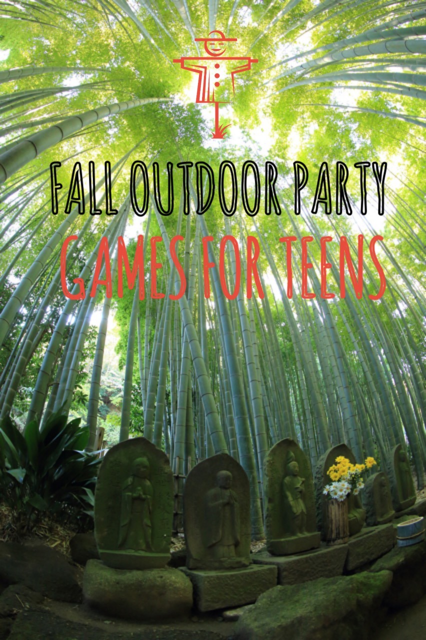 Host a spectacular autumn or Halloween bash with these incredibly entertaining fall outdoor party games for teens! Just add your friends for instant fun!