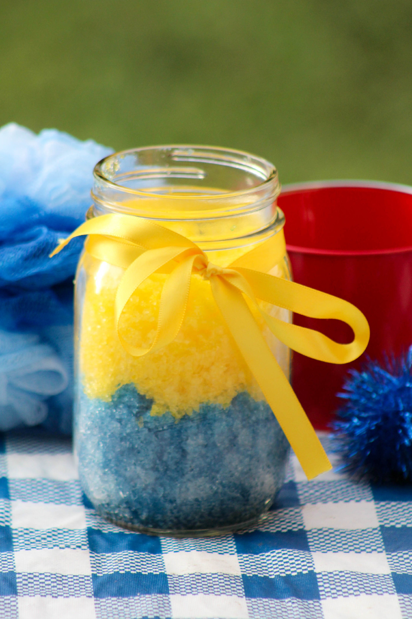Perk up your summer beauty routine with this adorable DIY Minion Scrub inspired by the movie. This hydrating scrub is cheap to make and makes a great gift!
