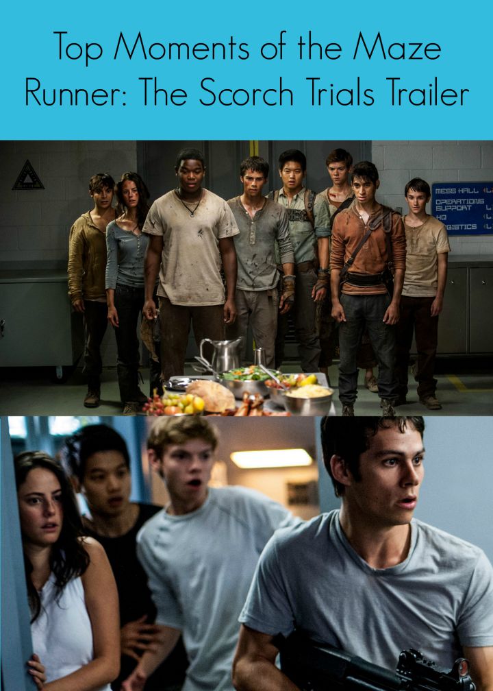 We're so excited about the new Maze Runner movie that we can't stop watching the trailer! Check out our picks for the best moments from the Maze Runner: Scorch Trials trailer!