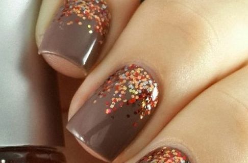 Thanksgiving Nail Art  Fall Nail Makeover Ideas For Teens