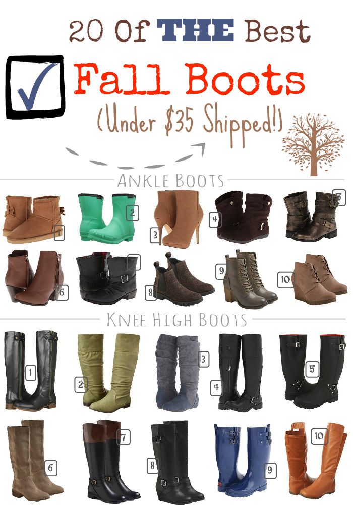 Every girl needs a great pair of boots for fall. We have rounded up 20 pairs of fall boots that every teen girl needs for under $35 per pair with shipping