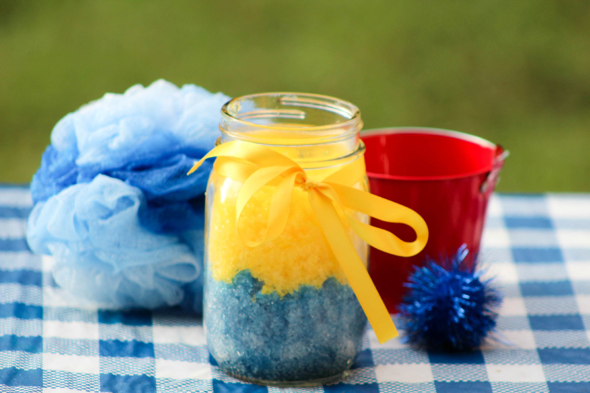 Perk up your summer beauty routine with this adorable DIY Minion Scrub inspired by the movie. This hydrating scrub is cheap to make and makes a great gift!