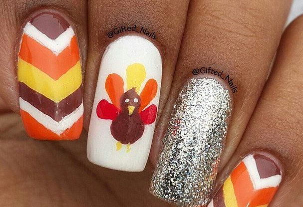 turkey  Fall Nail Makeover Ideas For Teens