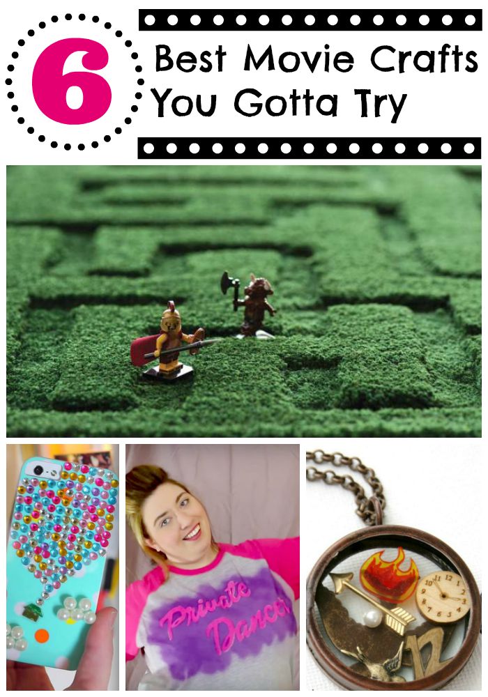 Check out this roundup of six of the best teen movie inspired crafts. You are going to want to make these projects right now!.