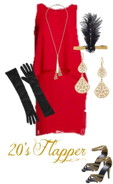 20s Flapper: Use our ideas to raid your favorite closet and put together the perfect Halloween costume for teens.